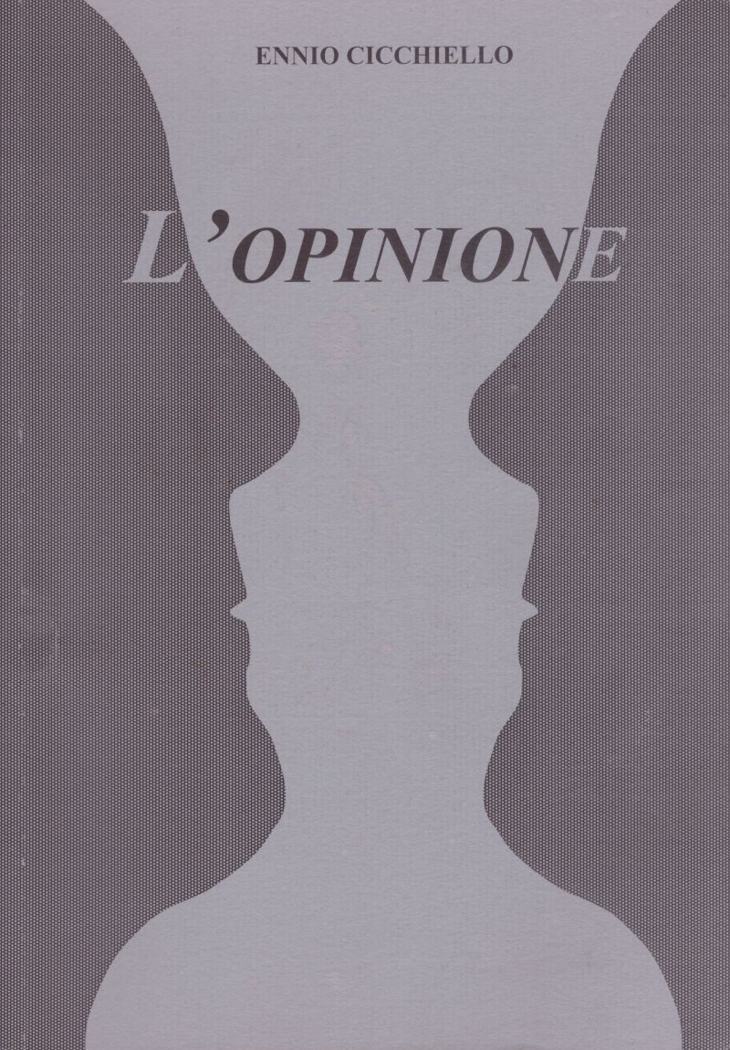 Copertina del libro L'opinione di Ennio Cicchiello