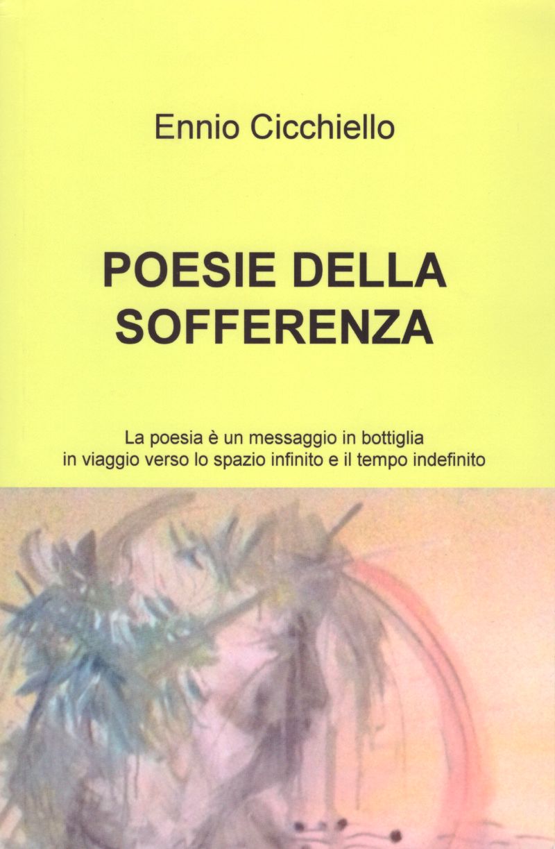 Copertina del libro Poesie della sofferenza di Ennio Cicchiello